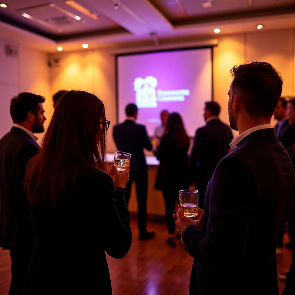 Evento de networking financiero